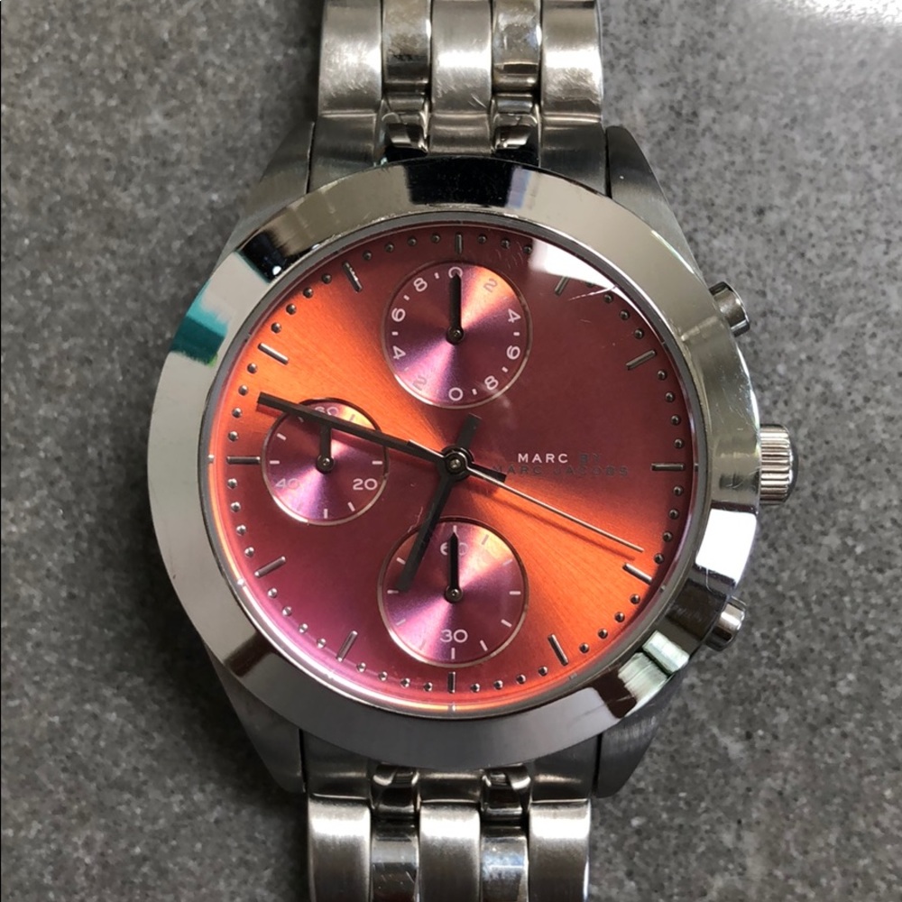 Silver Marc Jacobs watch